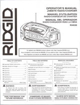 RIDGID R84085 User manual
