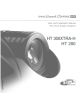 Sim2 HT300 XTRA-H User and Installation Manual
