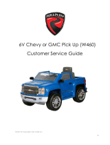 Rollplay 6V Chevy W460 Customer Service Manual