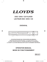 Lloyds DVDV816L Operating instructions