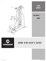 Horizon Fitness CLUB S400 User manual