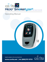 Covita micro+ smokelyzer Operating Instructions Manual