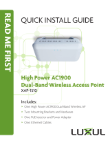 Luxul XAP-1510 Quick Install Manual