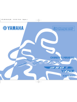 Yamaha XMAX YP250R Owner's manual