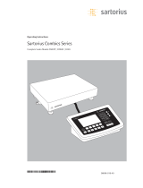 Sartorius Combics CAW3S Operating Instructions Manual