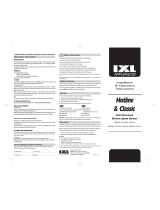 IXL 10636 classic Installation & Operating Instructions