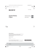 Sony RSX-GS9 User manual