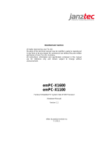 Janz Tec emPC-X1100 User manual