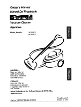 Kenmore 116.22412 Owner's manual