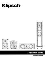 Klipsch Reference RS-62 II Owner's manual