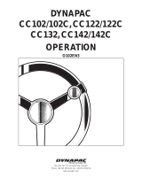 Dynapac CC102C Operating instructions
