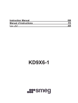 Smeg KD9X6-1 User manual