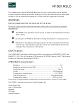 Ocean Signal M100 User manual