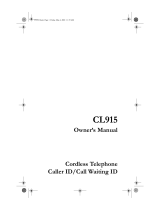 Cidco Communications CL915 User manual