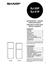Sharp SJ-25P Operating instructions