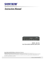 Shinybow USA SB-4184 User manual