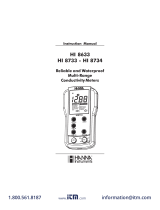 Hanna Instruments HI 8734 User manual