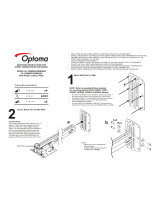 Optoma OWM855W Mounting instructions