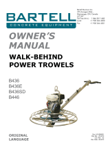 Bartell B436 Owner's manual