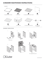 iCube NIGHTSTAND Assembly Instructions