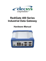 Elecsys RediGate 400 Series User manual