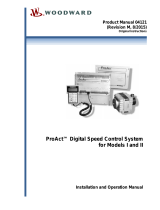 Woodward ProAct II User manual