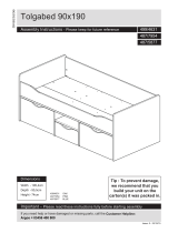 True Furniture Tolgabed Assembly Instructions Manual