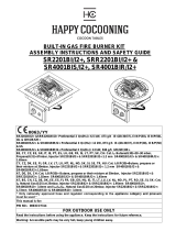 Happy Cocooning SR4001BIR/I2 Plus Assembly Instructions And Safety Manual