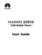 Huawei Cell C Snap G3512 User manual