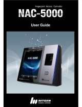Nitgen NAC-5000 User manual