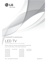 LG Electronics USA 39LN5700 User manual