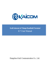 Kaicom K7 User manual