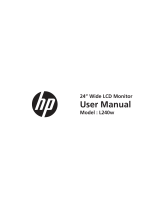HP l240W User manual