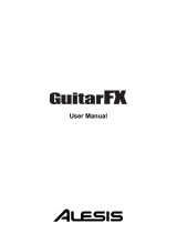 Alesis GuitarFX User manual