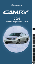 Toyota 2008 Camry Pocket Reference Manual