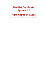 Red Hat CERTIFICATE SYSTEM 7.2 - MIGRATION GUIDE Administration Manual
