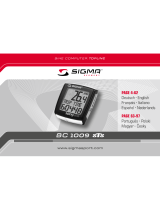 SIGMA SPORT BC 1009 STS Owner's manual
