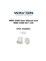 Wavion WBS-2400 SCT 120 User manual