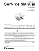 Panasonic FV-07VFH3 User manual