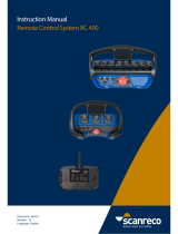 Scanreco RC400 User manual