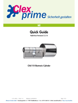 Clex prime CX6110 Quick Manual
