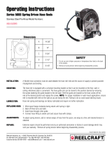 Reelcraft 5635 OLSSW5 Operating Instructions Manual