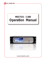 Dlogixs MEETUS-E400 Operating instructions