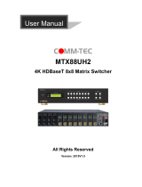 Comm-Tec MTX88UH2 User manual