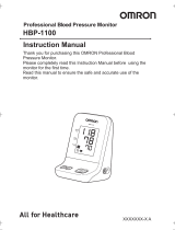 Omron HBP-1100 User manual