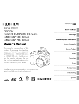 Fujifilm FinePix S1900 Series Owner's manual
