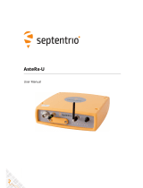 SEPTENTRIO AsteRx-U User manual