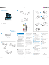 Philips CED750/55 Quick start guide