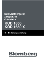 Blomberg KOD 1650 X Instructions For Use Manual