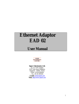 Sparr EAD 02 User manual